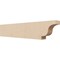 Ekena Millwork 2in. W x 4in. H x 20in. L Newport Woodgrain TimberThane Rafter Tail, Primed Tan RFTUR02X04X20NEWRCPR - alternate 1